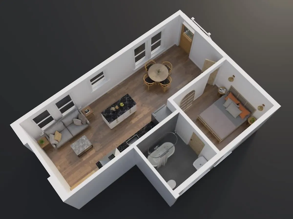 Daire Stay Portland - The Charmante Suite- Breweries & Boutiques